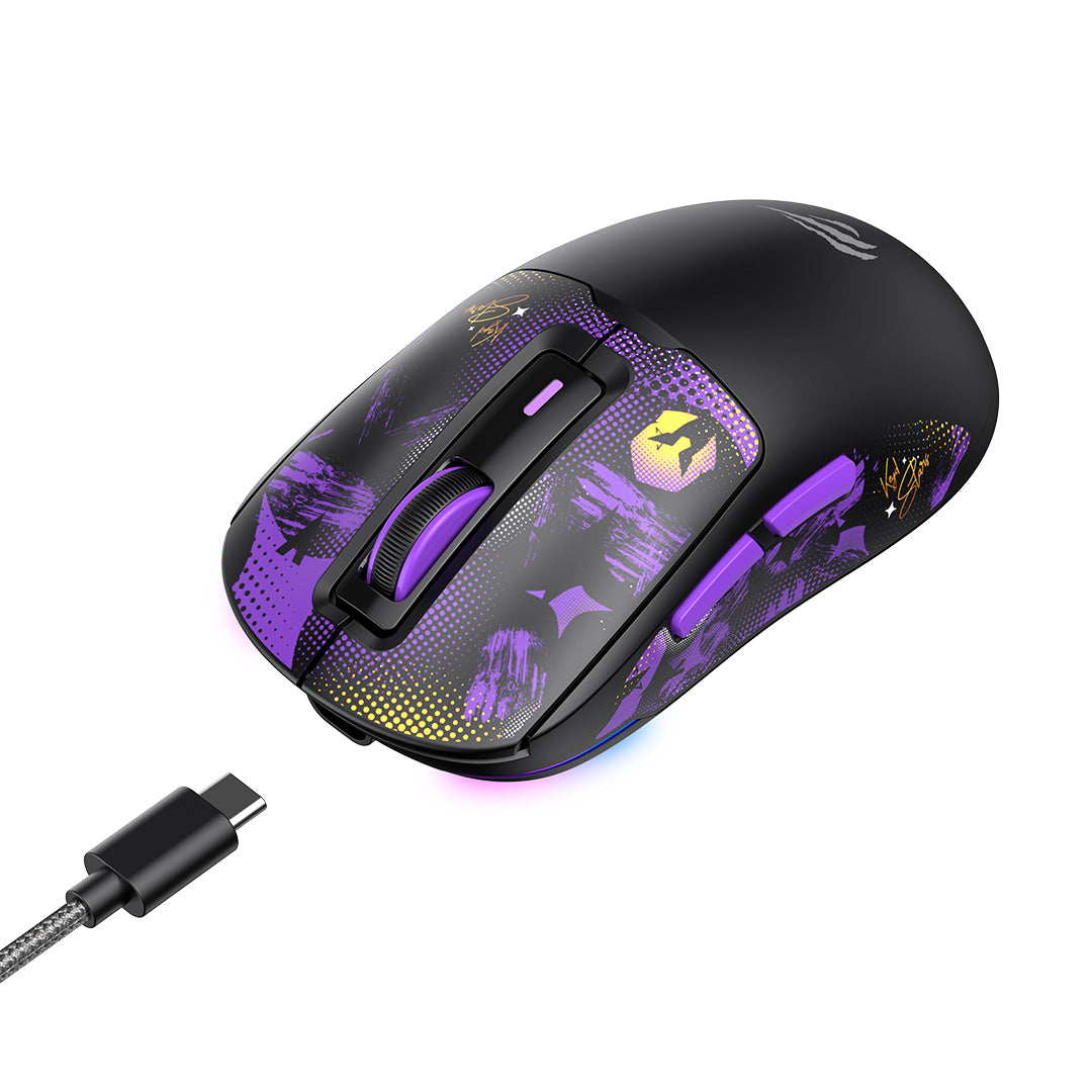 Gaming Mouse HAVIT Ms969wb Preto Rgb -VKS Keyd Co-branded Model