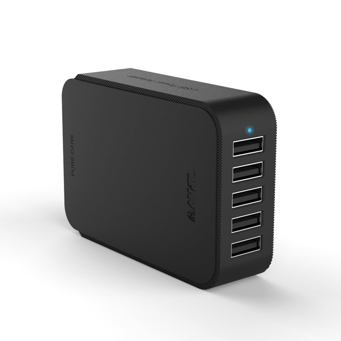 HAVIT HV-241U-5 PowerPort 40W Hub de chargeur USB à charge rapide à 5 ports avec technologie Smart IC