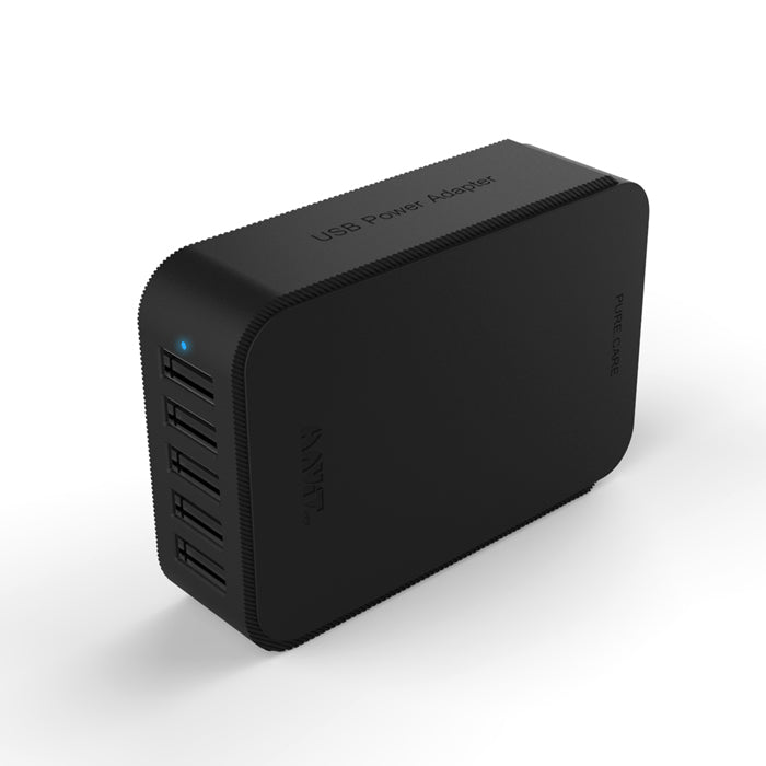 HAVIT HV-241U-5 PowerPort 40W Hub de chargeur USB à charge rapide à 5 ports avec technologie Smart IC