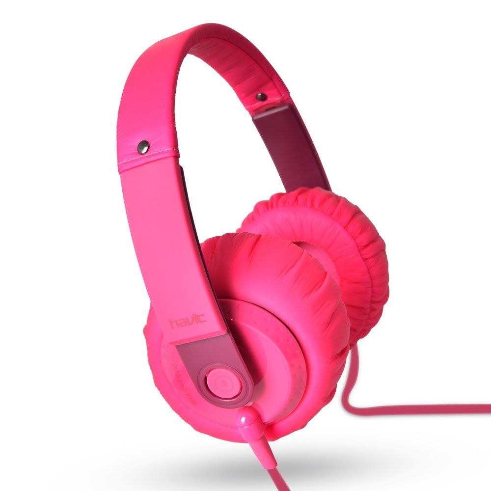 HAVIT® HV-H2150D Eye Catching 40mm Noise Cancelling Hi-Fi Ultra Durable Music Headphones