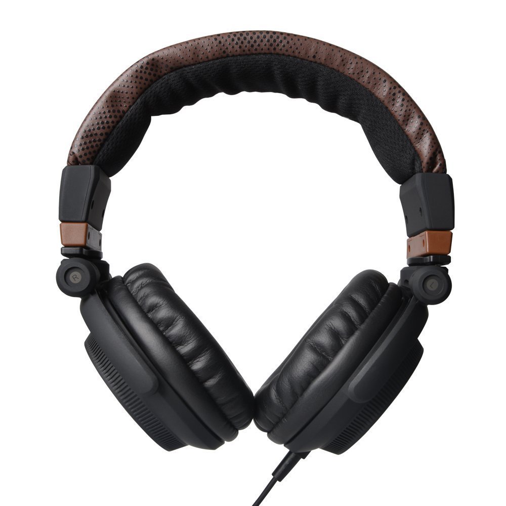 HAVIT HV-H91DJ Casque stéréo professionnel Studio Dj Series avec microphone (marron)