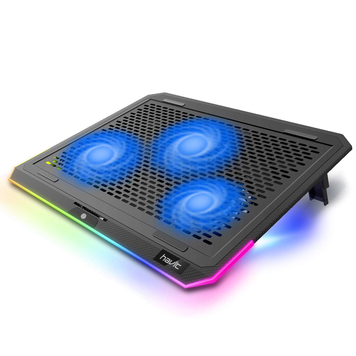 HAVIT F2073 Gaming Laptop Cooling 15.6-17 Inch Laptop with RGB