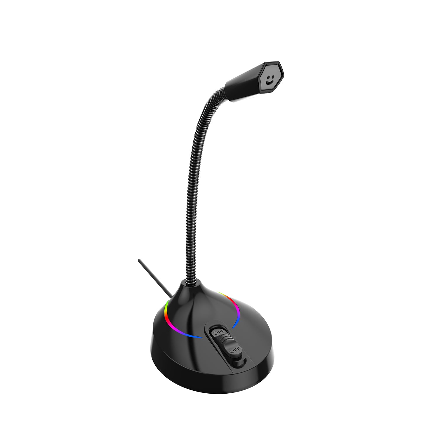 HAVIT GK55 USB Gaming Microphone with Mute Button & LED Light for Computer, PC, Laptop, Mac