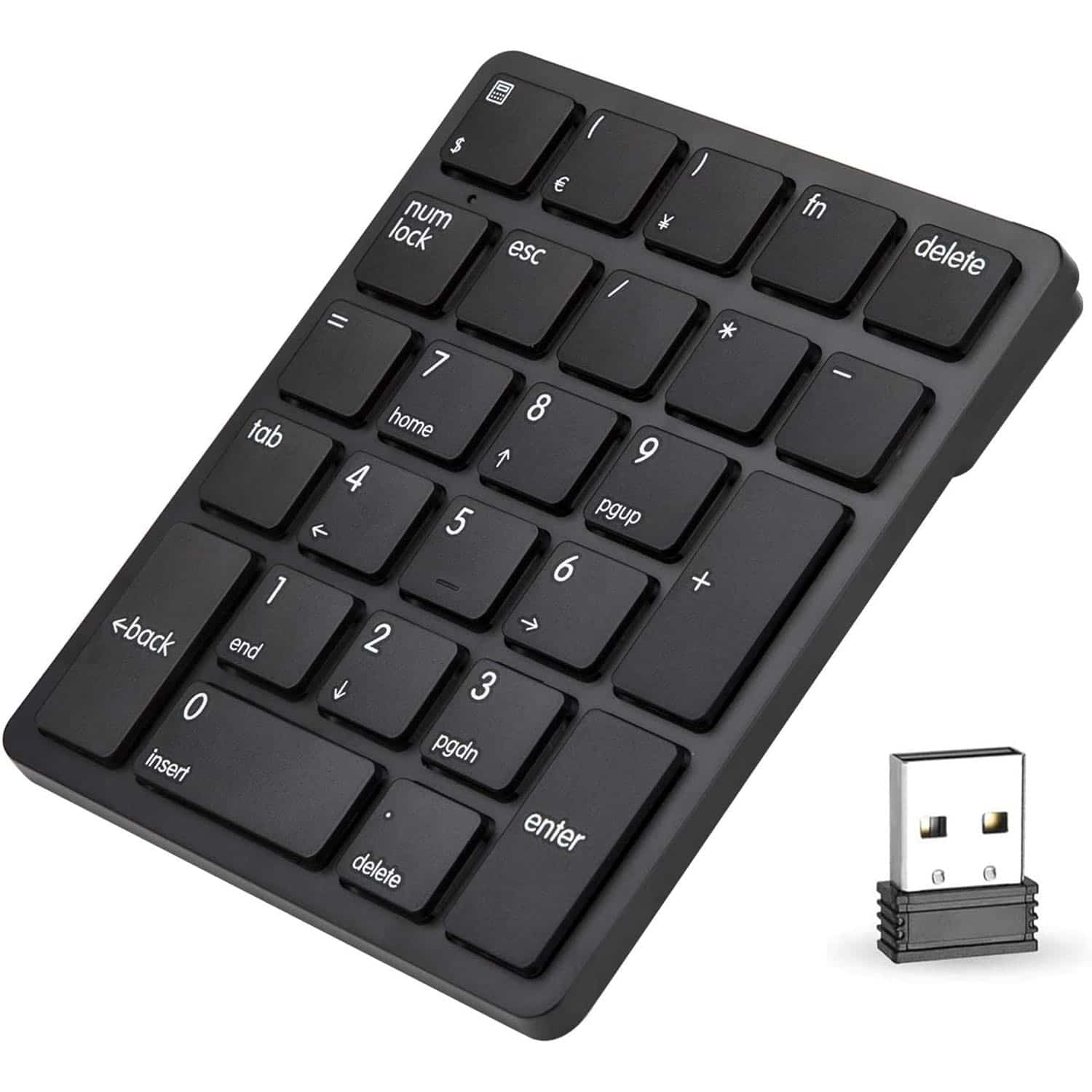 HAVIT KB260GCM 26 Keys Wireless Number Keypad for Mac OS and Window System