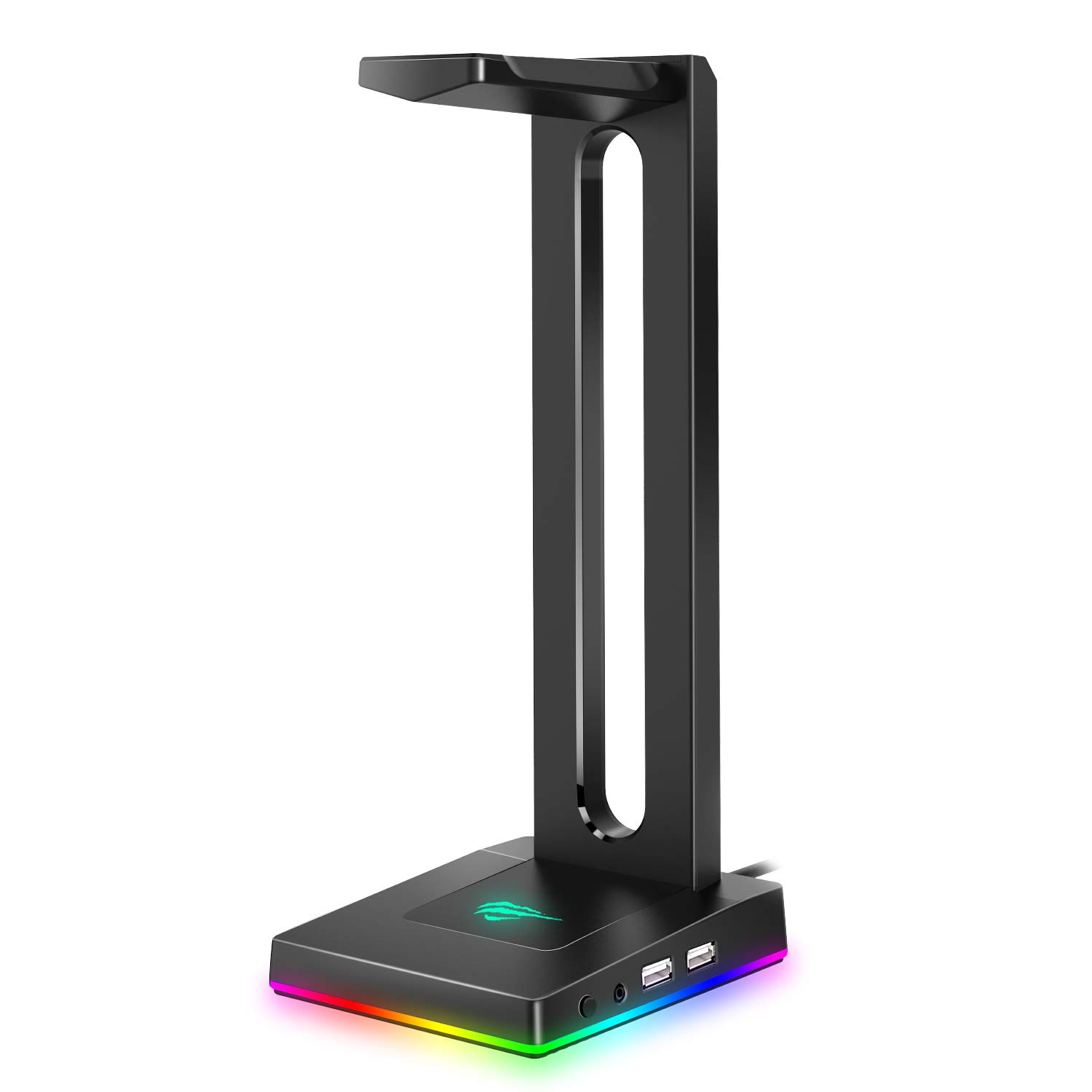 RGB headphone holder stand
