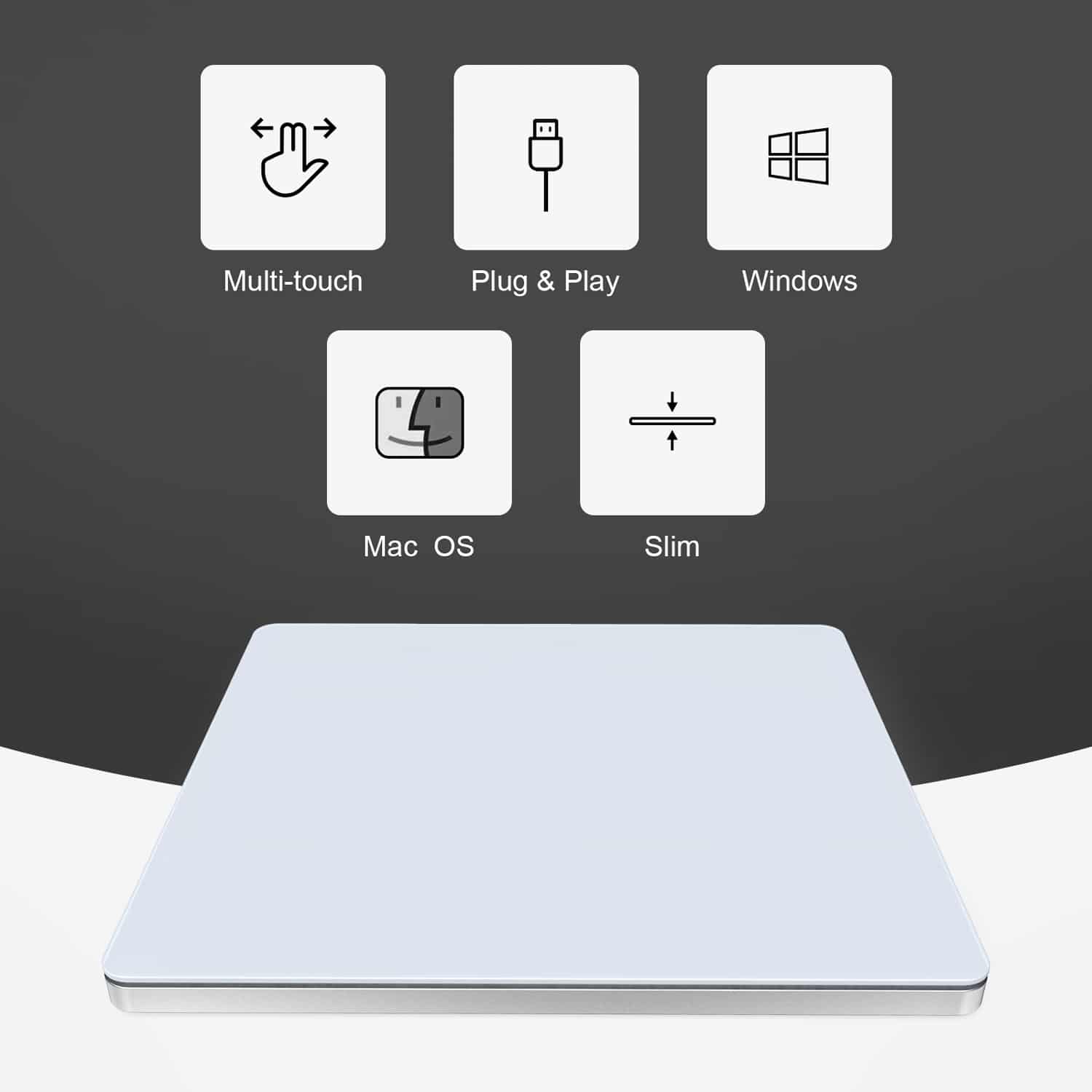 HAVIT TP050-S Trackpad USB Touch Pad для ноутбука Ноутбук Настольный ПК