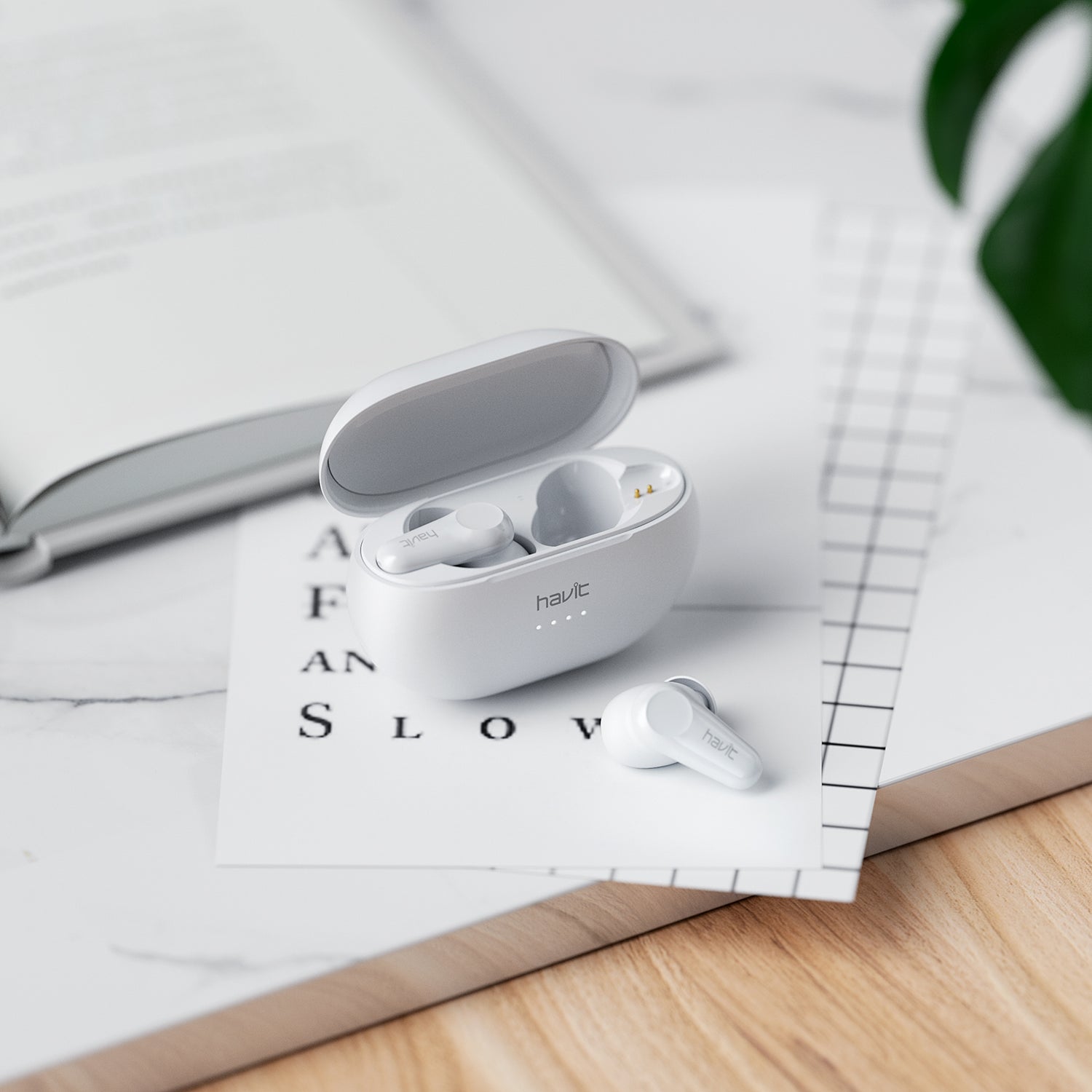 HAVIT TW915 ANC True Wireless Earbuds, with Active Noise Cancelling & 3 Playing Modes