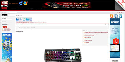 Nikktech.com: HAVIT HV-KB378L RGB Backlit Mechanical Keyboard Review