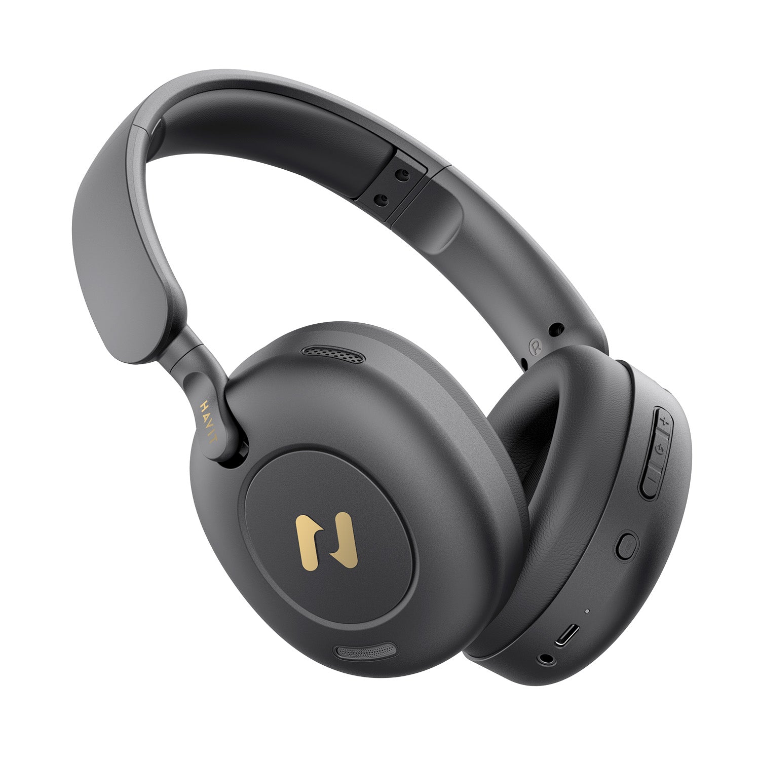 HAVIT H655BT PRO ANC Wireless Over Ear Noise Cancelling Headphones