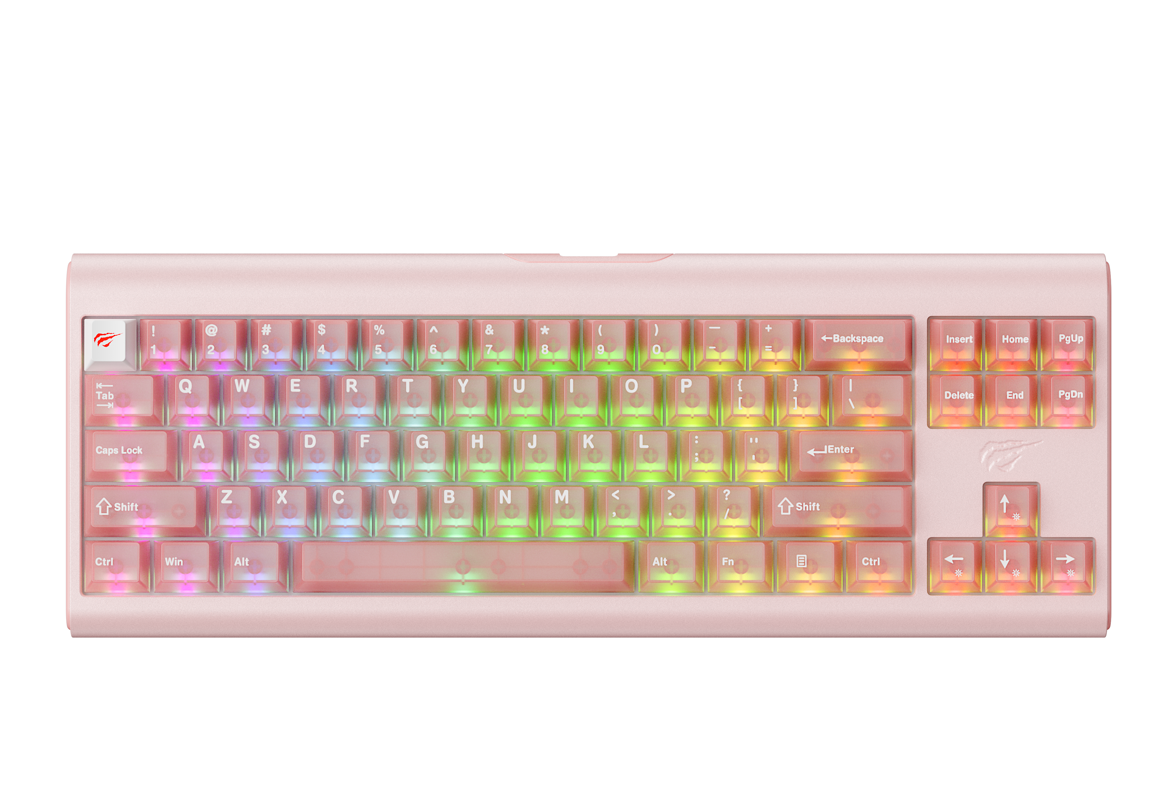 Mechanical Gamer Keyboard HAVIT KB896L RGB - VKS Team Co-branded Model