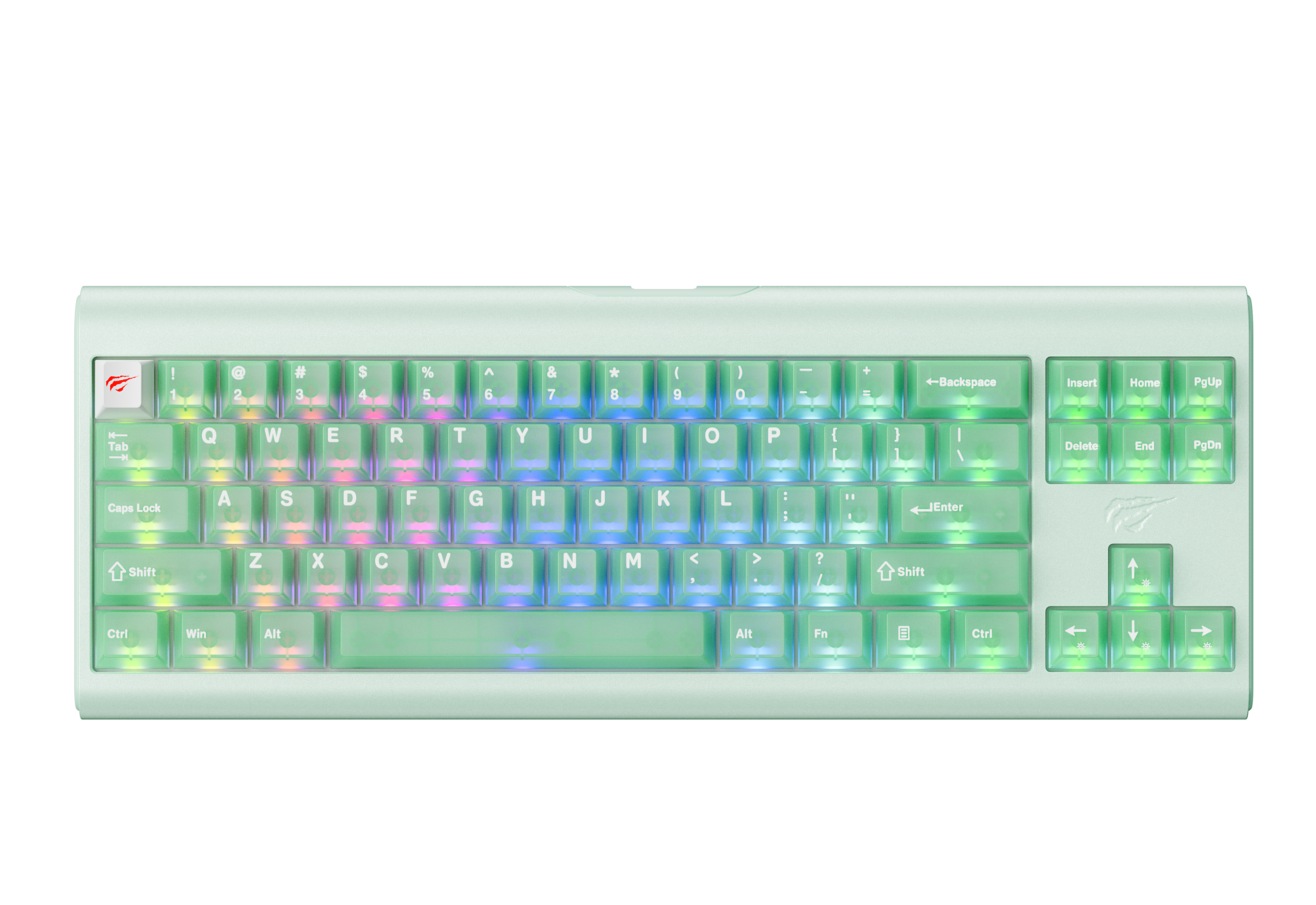 Mechanical Gamer Keyboard HAVIT KB896L RGB - VKS Team Co-branded Model