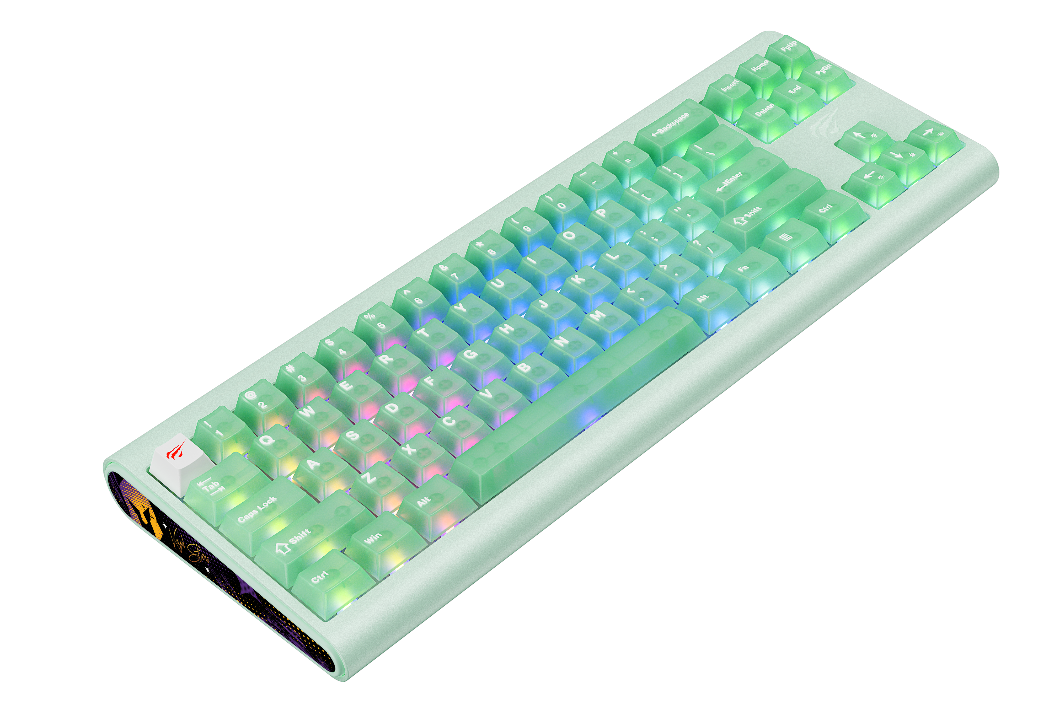 Mechanical Gamer Keyboard HAVIT KB896L RGB - VKS Team Co-branded Model