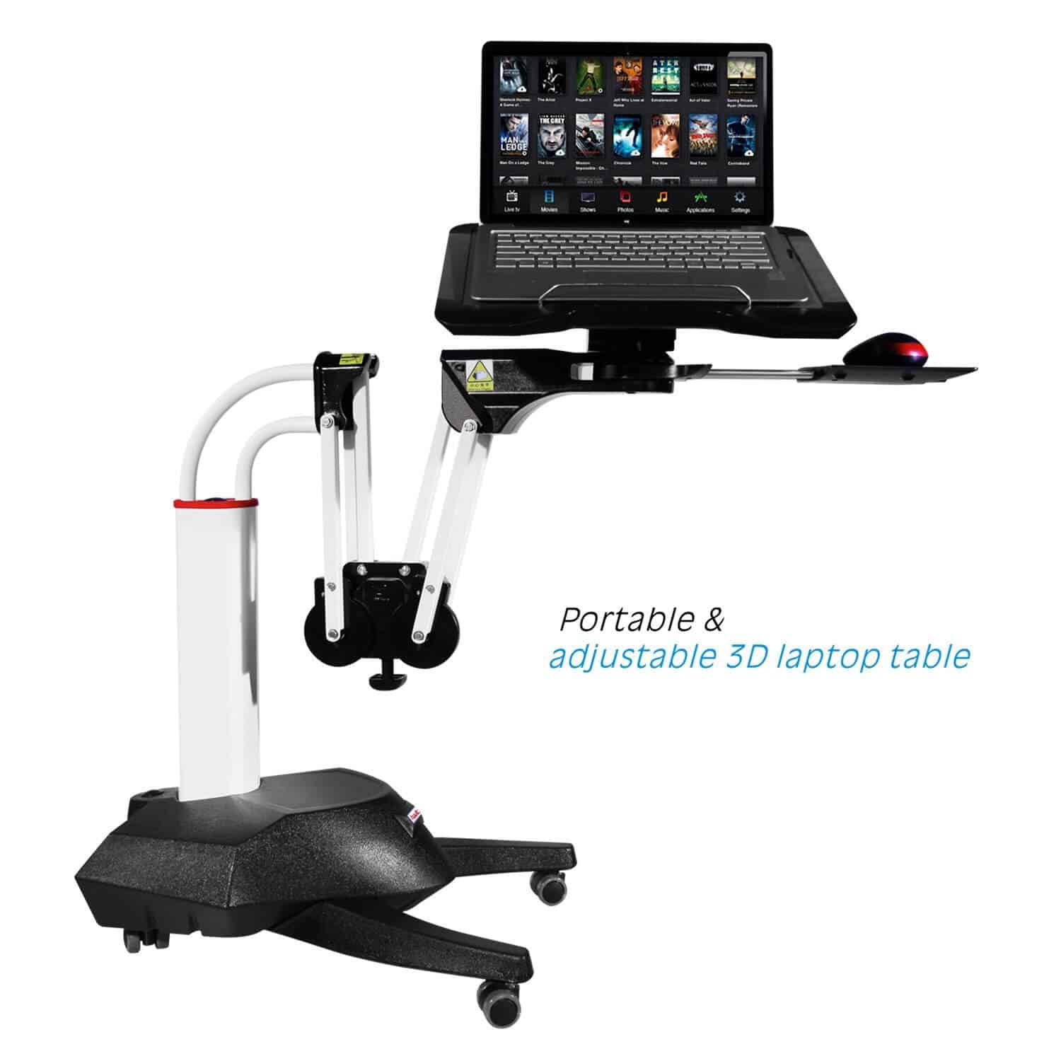 HAVIT KSR-01 Verstellbarer mobiler Laptop-Schreibtisch/Ständer