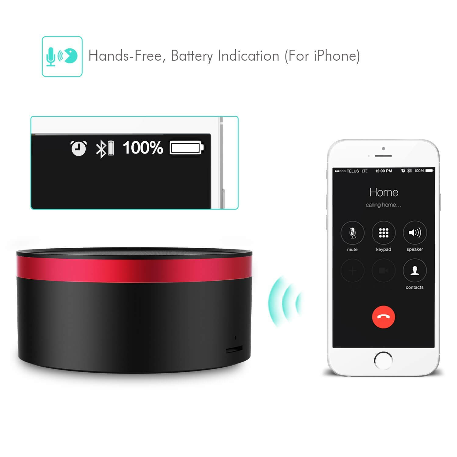 HAVIT M13 Bluetooth-Lautsprecher mit SD-Kartensteckplatz und Aux