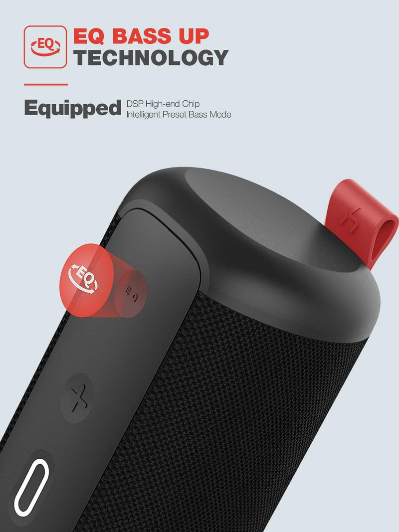 HAVIT E30 TWS Bluetooth Speaker with 30W Output, IPX7 Waterproof, NFC