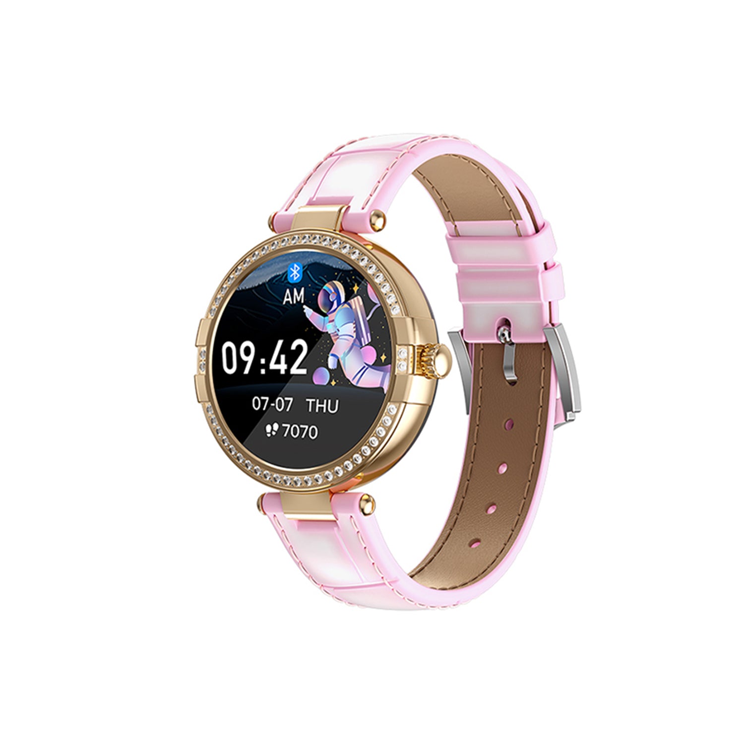 HAVIT M9015 Smart Watch for Women, Body Temperature Heart Rate Monitor & Physiological Health Reminder