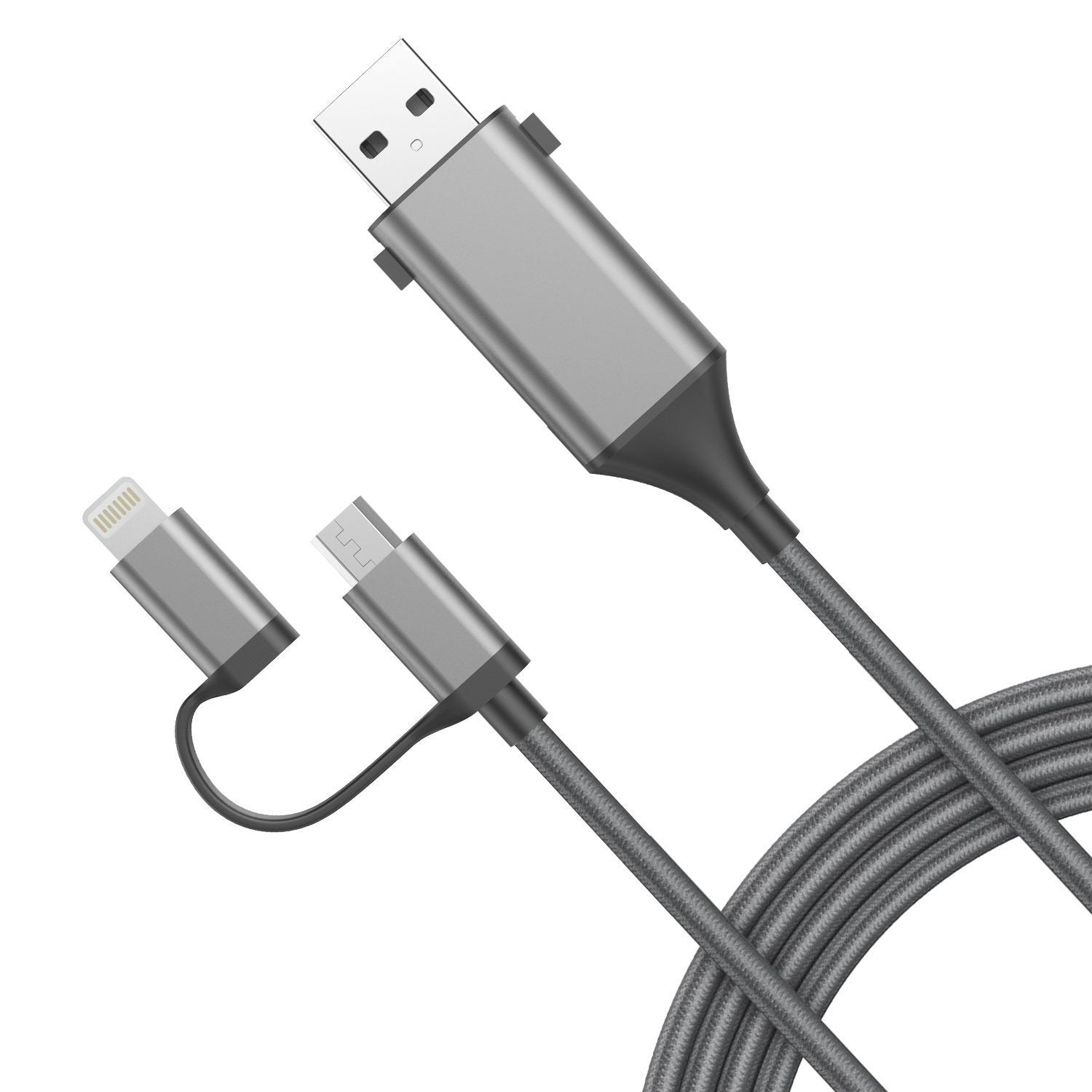HAVIT HV-CB1011 Multifunktionales Smart-Kabel mit weiblichen/männlichen OTG-USB-Anschlüssen 