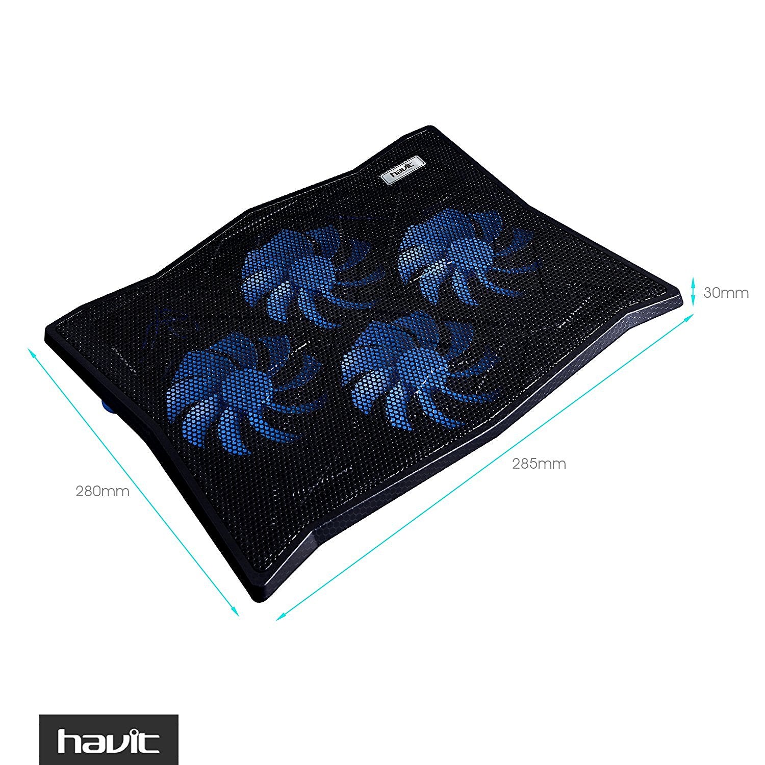 HAVIT HV-F2063A Laptop Cooling Pad for 14-17 Inch Laptops