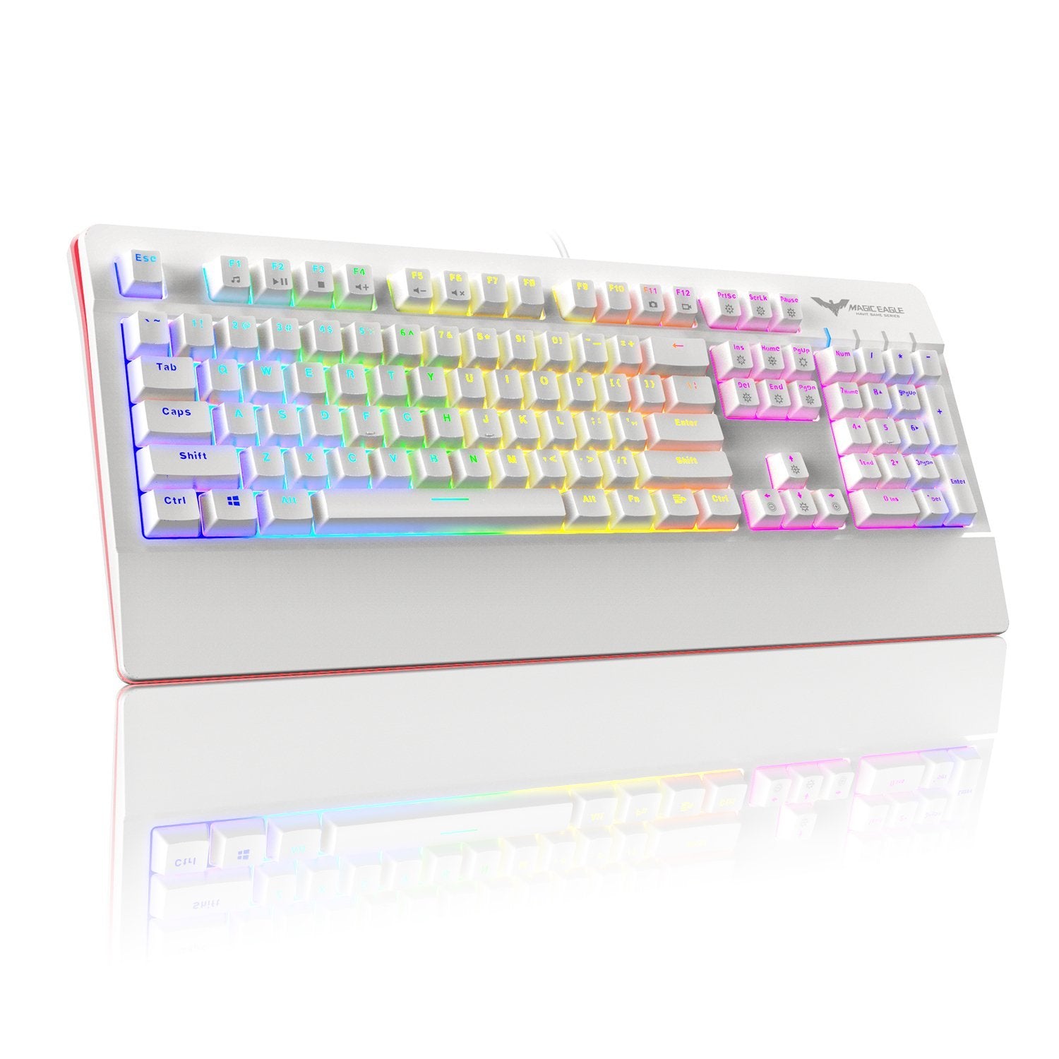 HAVIT HV-KB389L Mechanische Gaming-Tastatur mit RGB-Hintergrundbeleuchtung 