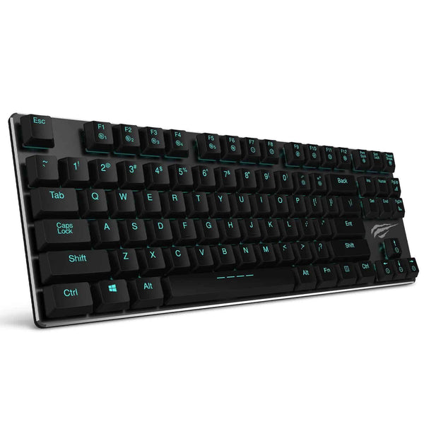 Low Profile Mechanical Keyboard - HAVIT HV-KB390L - 87-Key - LED