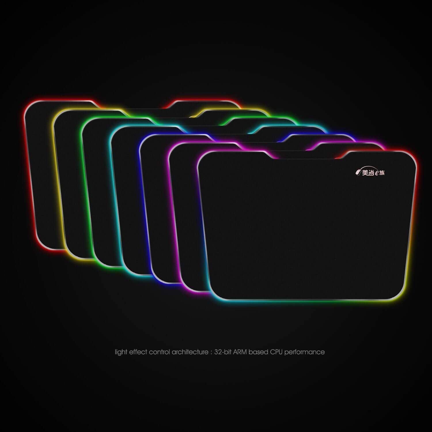 HAVIT HV-MP851 RGB Mouse Pad with 7 Adjustable LED Color Modes