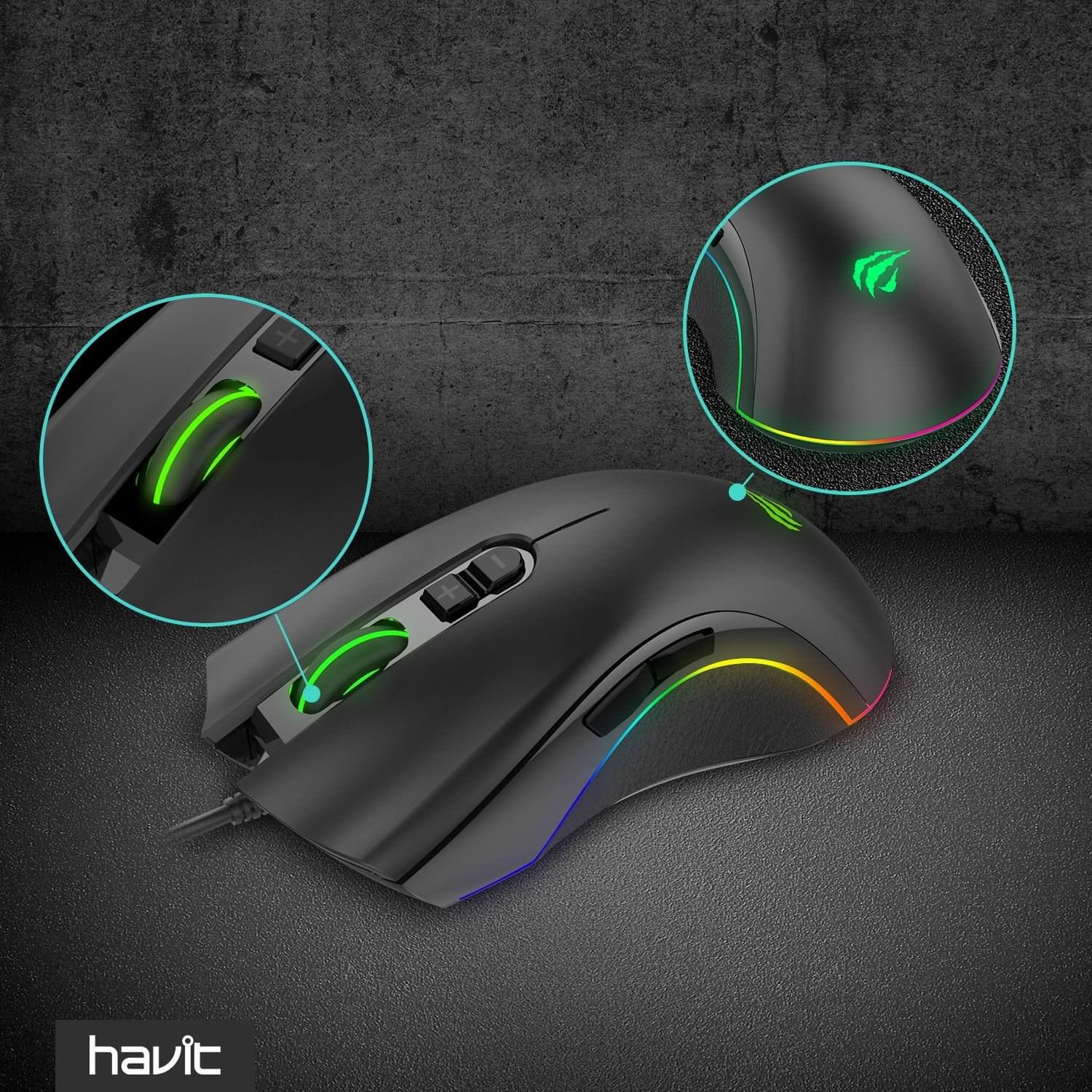 Programmable Gaming Mouse - HAVIT HV-MS794 | HAVIT Online