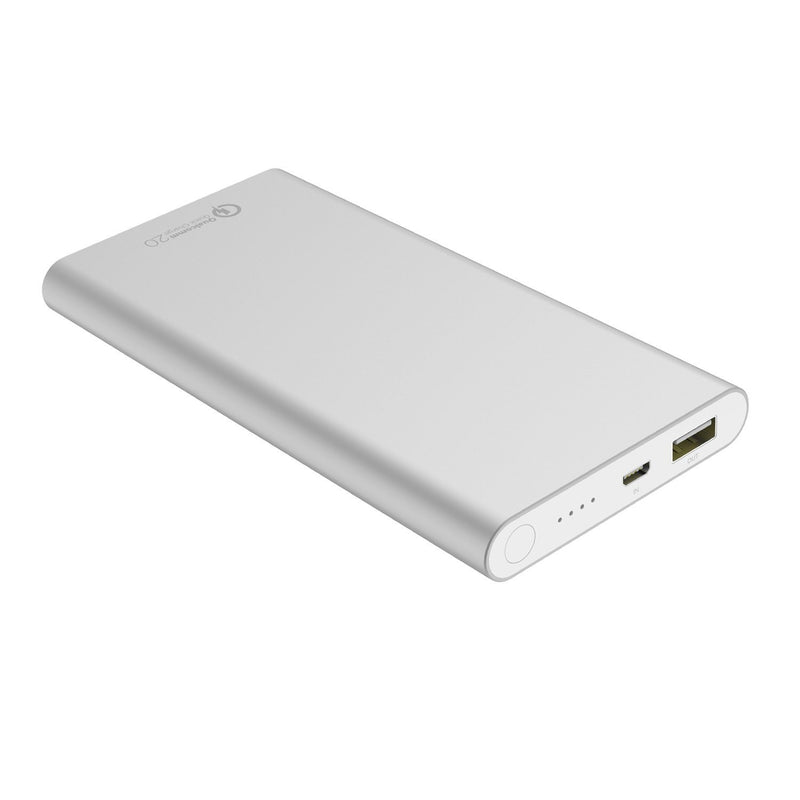 QC Charge 2.0 Power Bank 10000mAh HAVIT HVPB001X Sliver