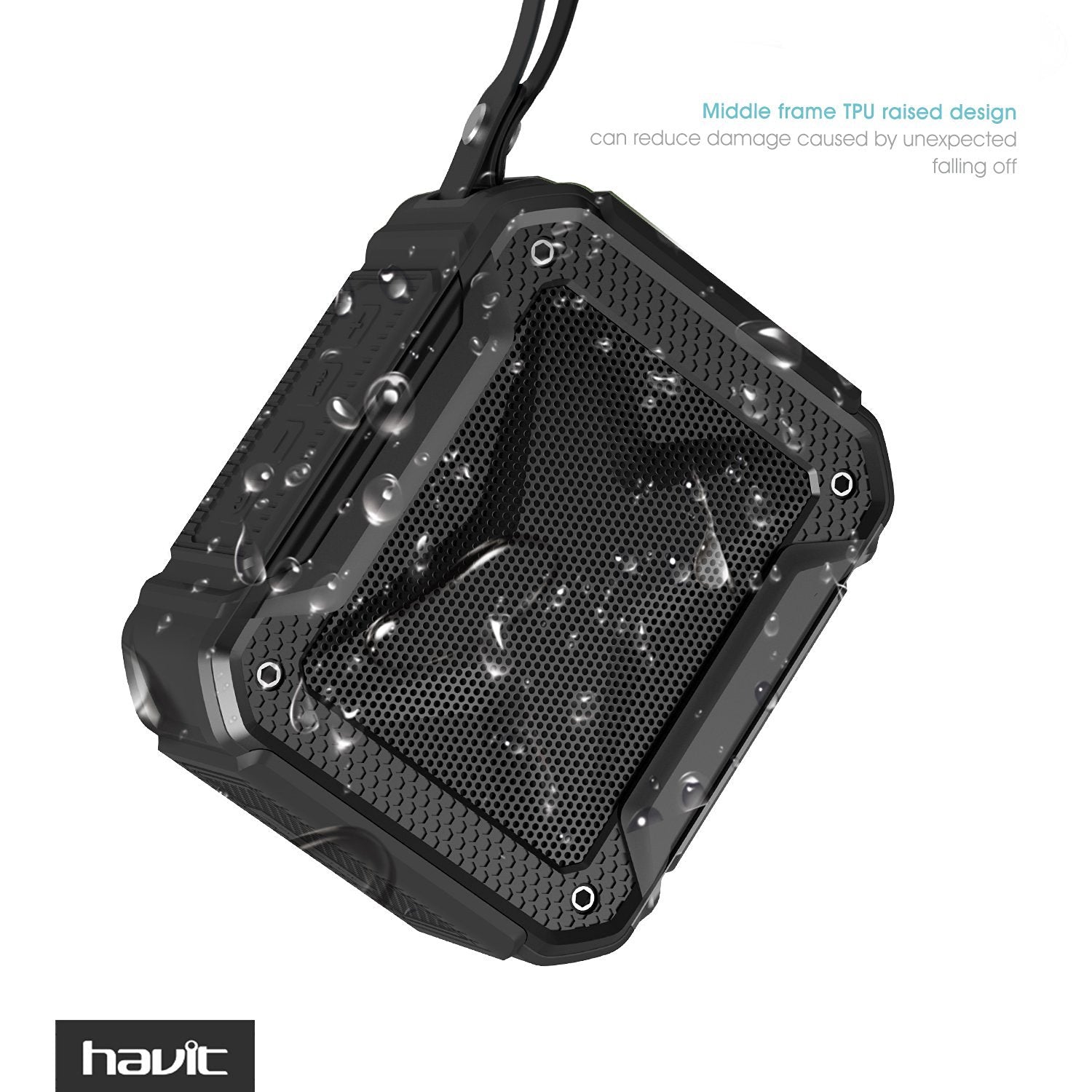 HAVIT HV-SK533BT Tragbarer Outdoor-Bluetooth-Lautsprecher