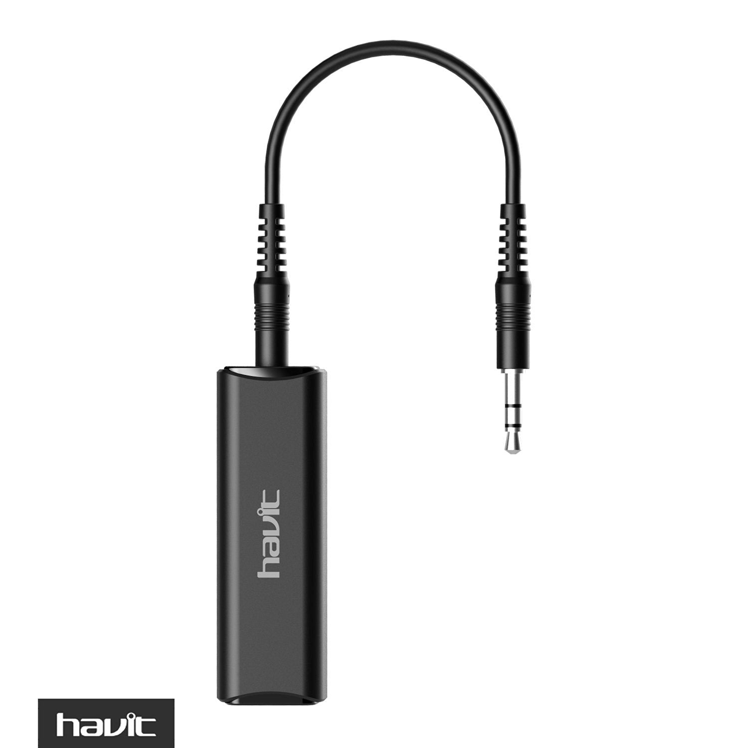 Ground Loop Isolator HAVIT HVX2 3.5mm AUX Ports Black