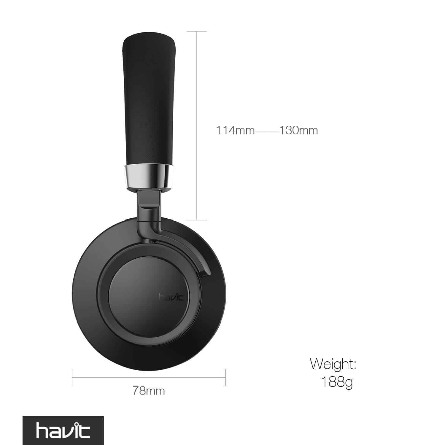 HAVIT I18 Wired / Wireless Headphones with Bluetooth 4.1