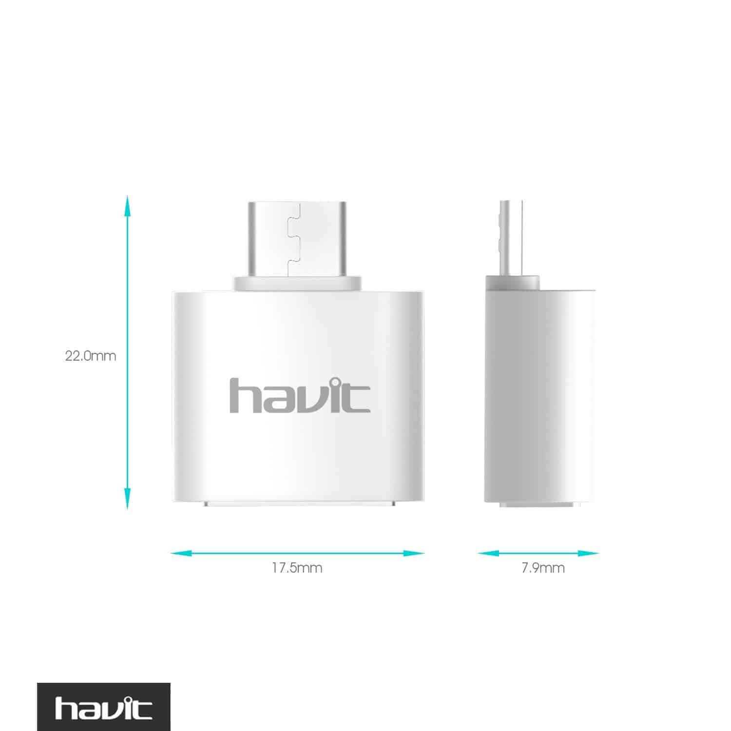 Adaptateur OTG micro-USB HAVIT T1